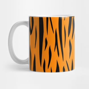 ORANGE Tiger Stripes Mug